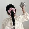 Flower Shape Large Hair Scrunchies Sponge Exaggerated Hair Ring Personality Elastic Hair Rope  Girl