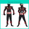 Nouveau Costume Cosplay d'Anime d'Halloween Pour Enfants Costume de Samouraï Tenue de Ninja Par Yixi Apparel Convient Pour les Spectacles de Scène