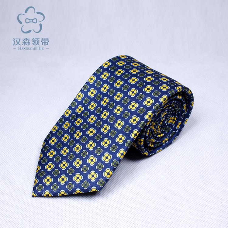 Rauten Digitaldruck Arbeitsplatz Polyester Krawatte High-End Herren Business-Krawatte