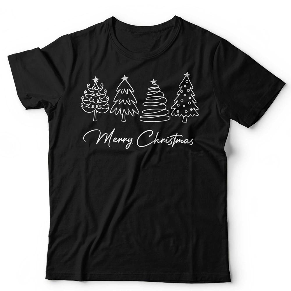 Christmas Trees T Shirt Unisex & Kids Cute Funny Xmas Festive Noel Gift Unisex T-Shirt S