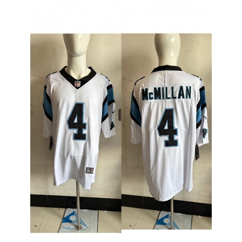 NFL Football Jersey 4 McMILLAN 9 YOUNG Panthers Embroidered Sports Uniform