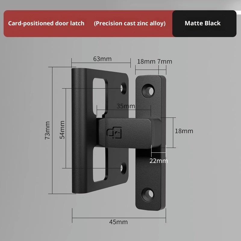 Riegel Riegel Innentür Nicht-Stanz Türschloss Badezimmer Schiebetür Schnalle Schiebetür Schnapper Altmodisch Aufputz Zimmertür