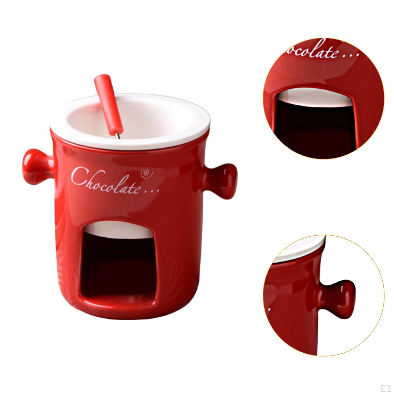 Горшок для шоколадного фондю 280 мл Nordic Dining Подогреватель масла и сыра Кружка — фото 3