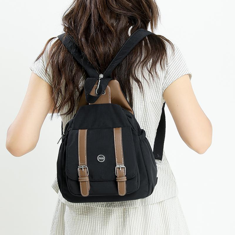 Dwufunkcyjna Torba na Klatkę Piersiową Wielofunkcyjny Plecak z Kontrastowymi Kolorami Damska Torba Podróżna na Ramię Crossbody