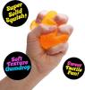 1/4PCS Fun Spongy Stress Toy Colorful Squeezable Hand Fidget Toy Rainbow Ball Toy Relieve Pressure Balls Water Cube