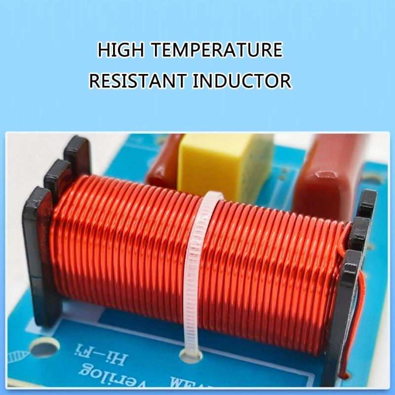 Audiophiles Crossovers D235 for Enhances Speakers Performances, 80W, 2700Hz Frequency Division Filter, for 8inch Speakers