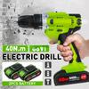 Screwdriver Driver And LED Worklight And 8400mAh Battery  25+1 N.M Electric Cordless Drill 68V