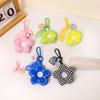 Sakura Stoff Blume Schlüsselanhänger Schmuck Lanyard Auto Tasche Schlüsselanhänger Anhänger Kind Geschenk