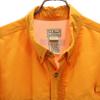 L.L.BEAN Short Sleeve Button-down Fishing Shirt XL Orange Outdoors Men's Used