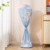 Floor Fan Cover Washable Waterproof Dustproof Standing Round Electric Fan Protective Cover Household Universal Storage Cover