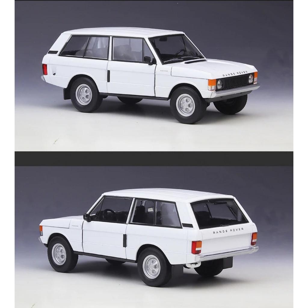 Welly 1/24 1970 Land Rover Range Rover Off-Road Vehicle Alloy Scale Car Model Diecast Metal Collection Children Toy Car Vehicles