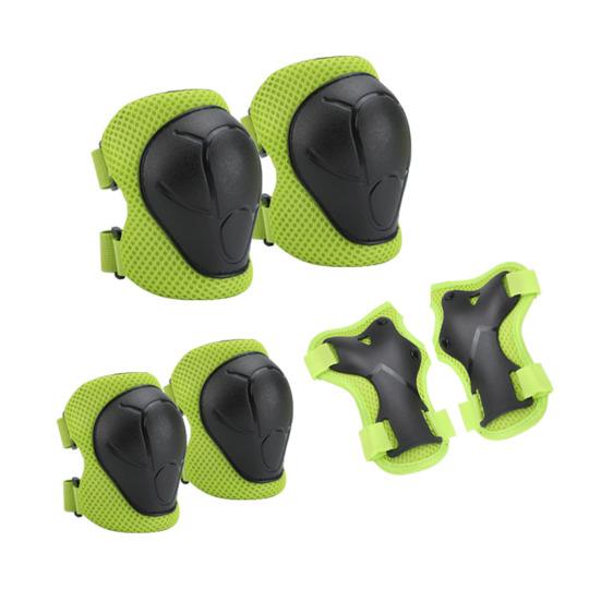 6Pcs/Set Kids Skating Protective Gear Kit with Knee Elbow Pad Wrist Guard Protector Roller Skate Skateboard Scooter Bike Cycling Safety Equipment