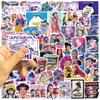 60PCS K-POP DEMON HUNTERS HUNTR/X Cartoon Graffiti Stickers Phone Guitar Laptop Notebook Suitcase Waterproof Sticker Kids Toys