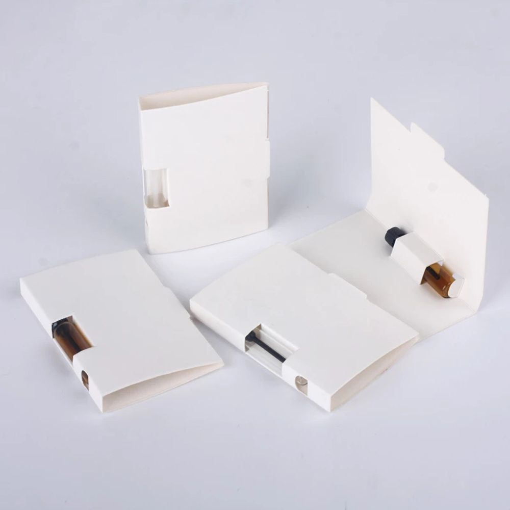 Easy To Sort Scented Perfume Bottle Paper Card Test Tube Bottle Dropper Bottle Spray Bottle Package