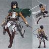 Attack On Titan Figma 15cm PVC Aksiyon Figürü Modeli Levi Eren Mikasa