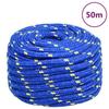 152474 vidaXL Boat Rope Blue 20 Mm 50 M Polypropylene