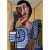 Abstrakte Kunst Pablo Picasso, klassisches Kunstwerk, Poster, Leinwand, Gemälde, Vintage-Wandkunst für das moderne Museum, Galerien,