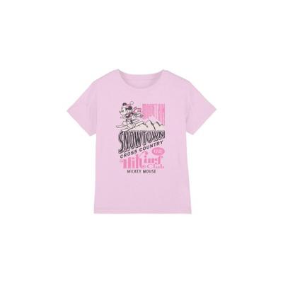 Childrens/Kids Snowtown Ski Mickey Mouse T-Shirt