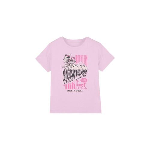 Disney Childrens/Kids Snowtown Ski Mickey Mouse T-Shirt