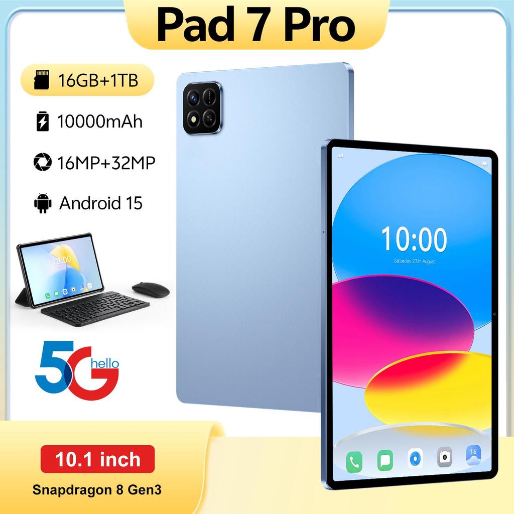 New Pad 7 Pro Smart Tablet 16GB+1TB