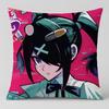 Game NEEDY GIRL OVERDOSE Cushion Cover Short Plush Cushion Cover Double Sided Print Washable Sofa Pillowcase Home Decor Gift