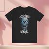 Zombie Vibes Tee, Unisex T-Shirt Graphic Novel Design, Horror Lover Shirt, Halloween Costume Top, Undead Theme Apparel, Walking Dead Gift