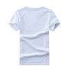 IELGY Round neck Men's T-shirt European American Top White Base Trendy Sports Breathable Printed