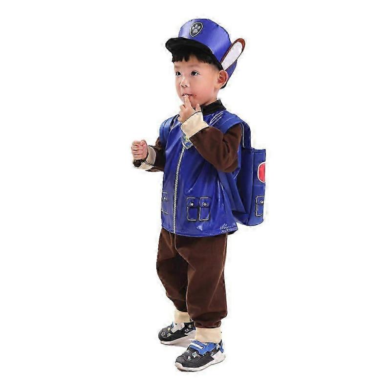 Karneval Födelsedagsfest Kostym Halloween Purim Cosplay Kläder Pojke Flicka Rocky Rubble Skye Marshall Zuma Chase Anime Kostymer