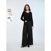Maglione a collo a V da donna