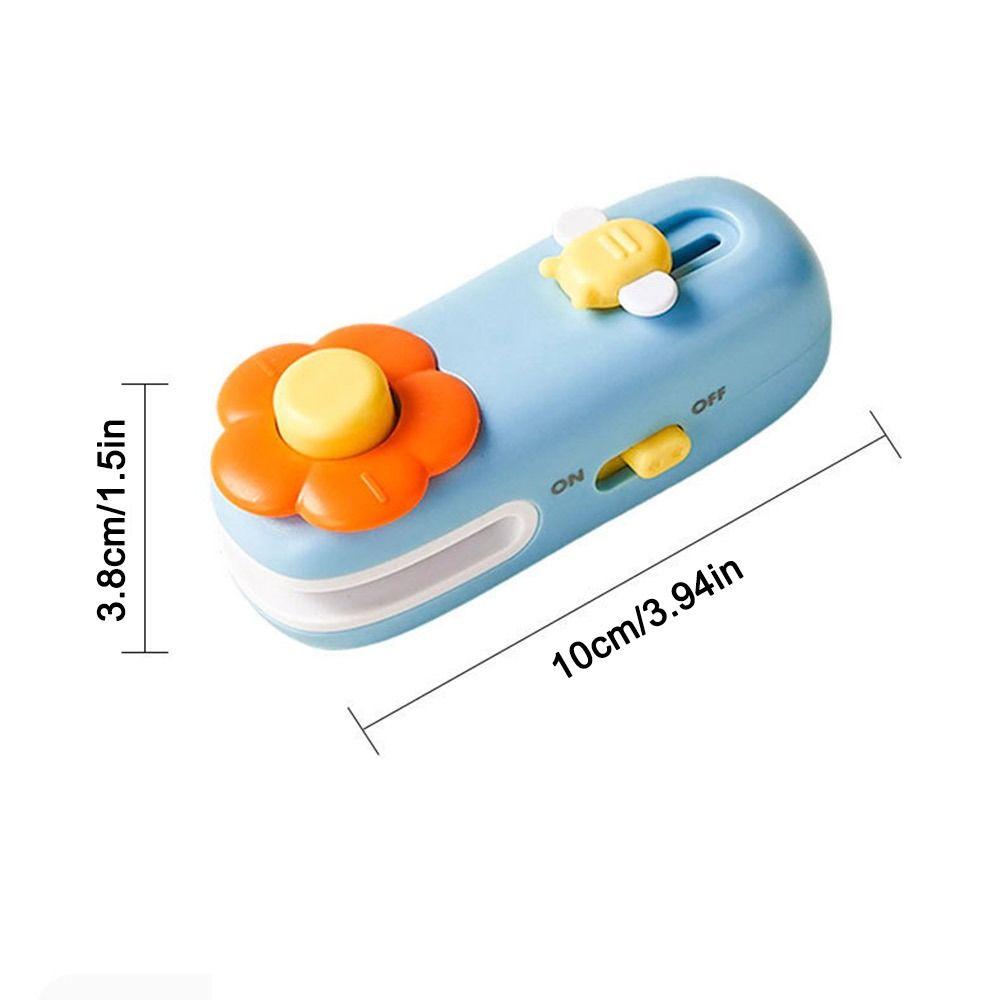 Mini Heat Bag Sealing Machine Rechargeable 2 In 1 Bag Sealer New Vacuum Bag Sealer  Home Use