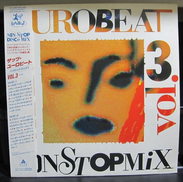 

LP Record VARIOUS - That s Eurobeat Non Stop Mix Vol. 3 ALI28079 ALFA 1987 Japan Obi Dance & Electronica Used