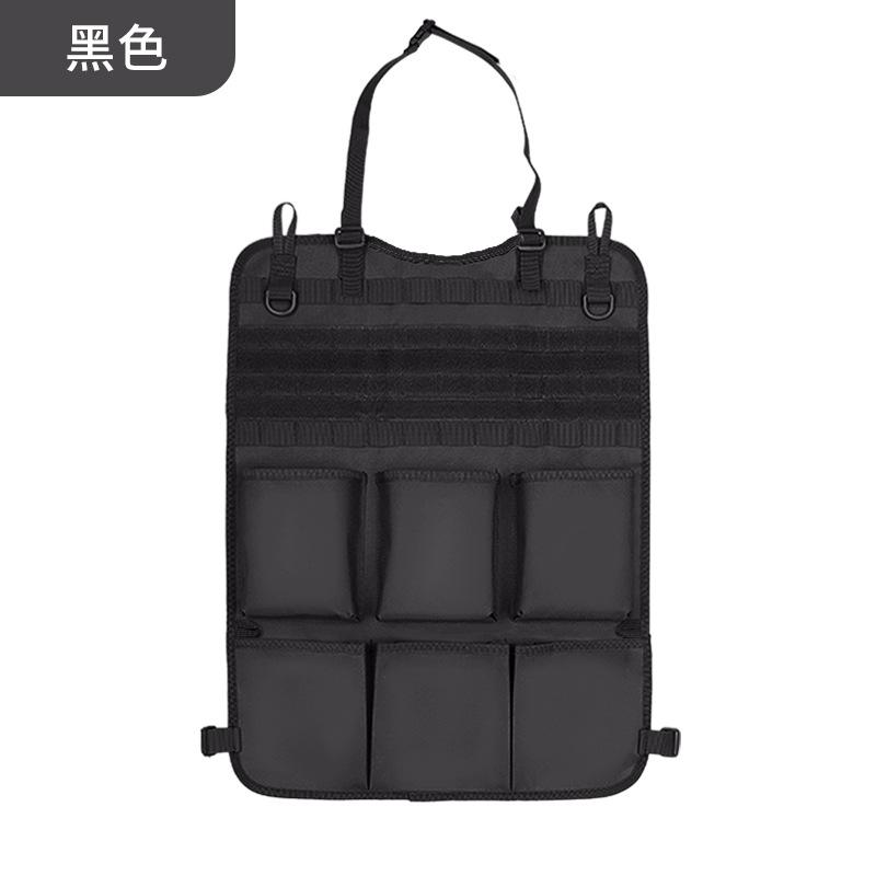 High Quality Multifunction 55*37CM 600D 6PCS In 1 Car Back Seat Tactical Hanging Storage Organizer