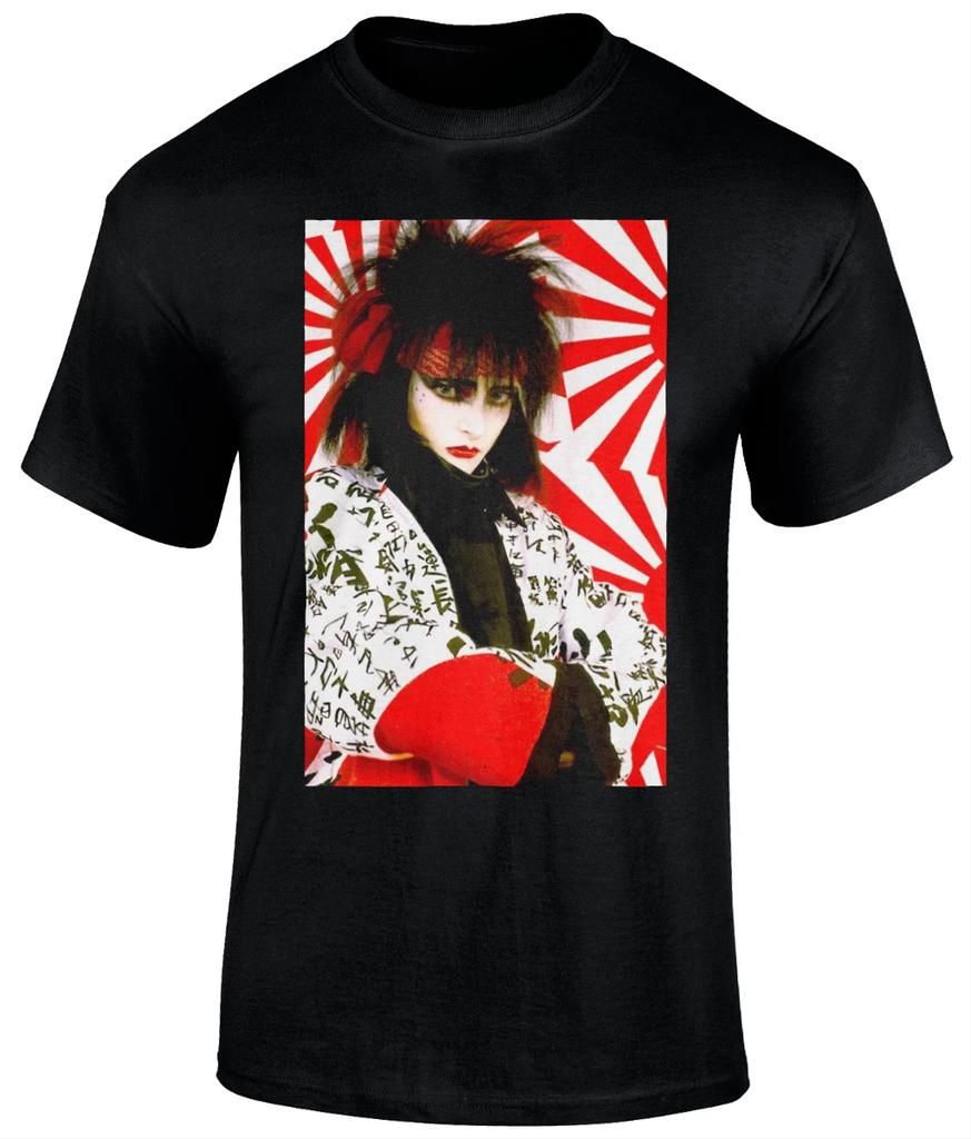 Siouxsie and the Banshees Goth T Shirt British Punk Band Music Retro Black