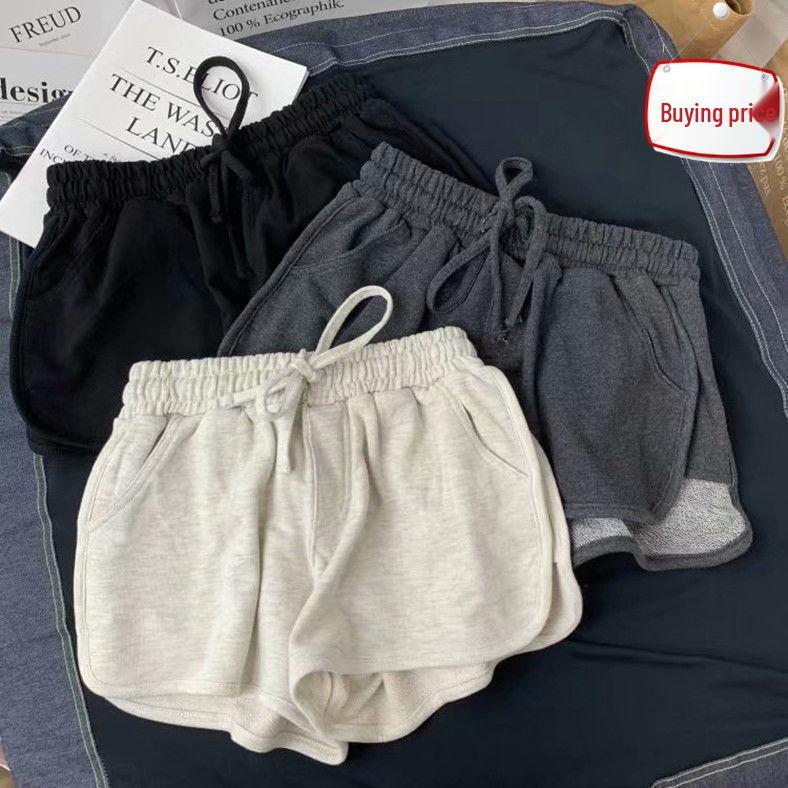 

Korean Style High-Waisted Wide-Leg Plus Size Slimming Casual Shorts for Women 3XL