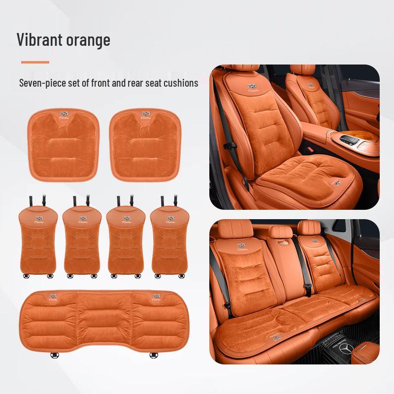 Winter Plush Seat Cushions for Cadillac: XT5, XT4, XT6, CT6, XTS, CT5, CT4