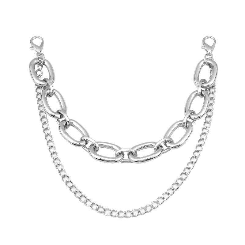 

1 шт. Сделай сам ручки Бабочка Крест Жемчужная подвеска Цепь для наплечной сумки Замена Аксессуары для сумки Многослойная металлическая цепь для сумки