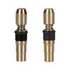 Nouveau 1PCS Tête de piston à trois étages Tête en cuivre haute pression 6 mm Pompe haute pression 30 MPa Pièces de rechange