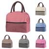 Insulated Lunch Tote Bag with Mesh Pocket Reusable Lunch Box Container for Kids Adults Office School Camping Picnic Beach
