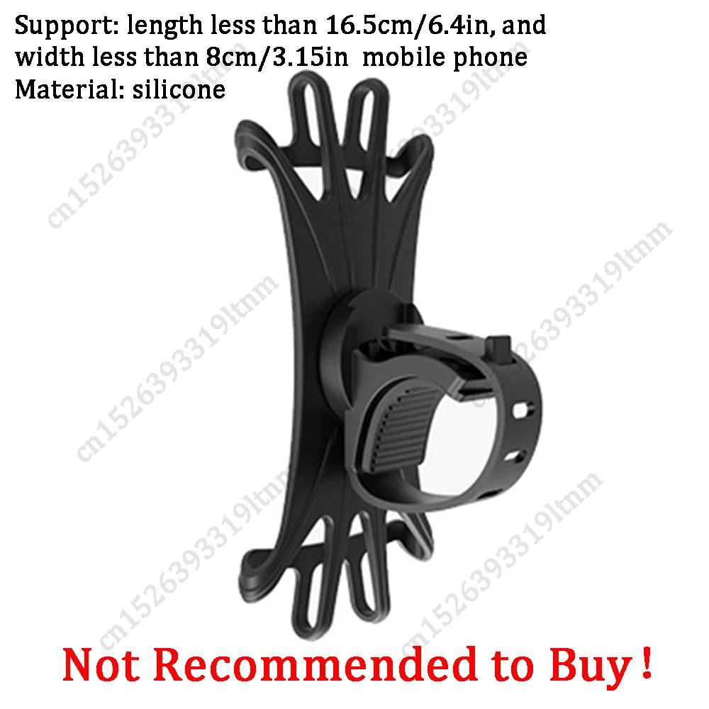 Bicycle Phone Holder Aluminum Alloy Anti-slip GPS Bracket Universal Motorcycle Scooter Mountain Bike Phone Mount Cellphone Stand