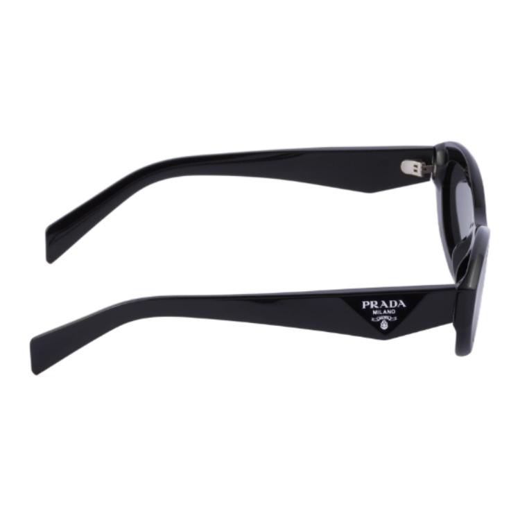 Prada Logo Detail Square Sunglasses Women sunglasses Black SPR26ZE16KC055FE08Z