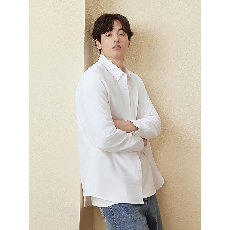GXG Men's Oxford Fabric Business Casual Shirt