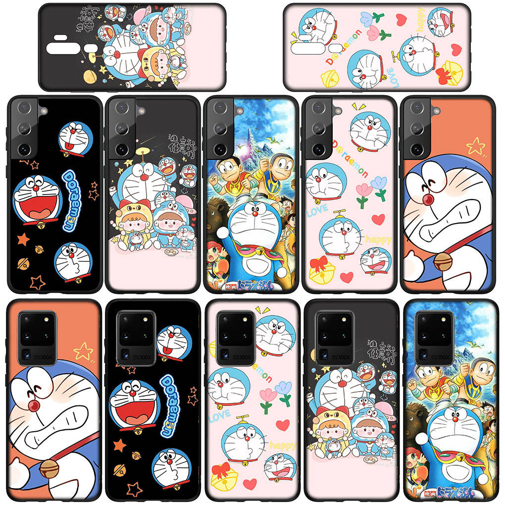 Phone Case for Samsung Galaxy S25 S24 S23 iPhone 16 15 Xiaomi Redmi Note 14 13 12 16E X 8 11 Pro Max OPPO Moto G54 13C 14C Huawei Anime Doraemon Cover