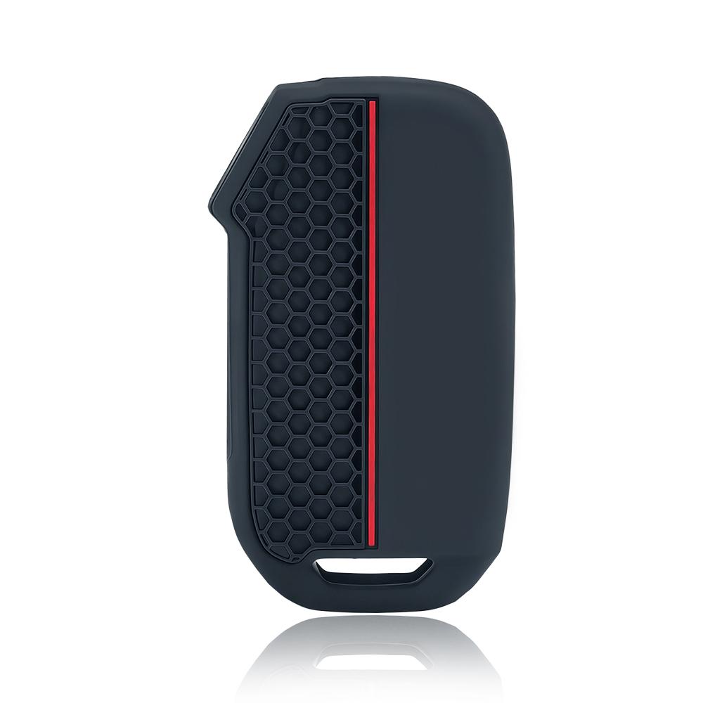 Silikon Autoschlüsselanhänger Hülle Abdeckung Für Kia Ceed Cerato Forte Niro Seltos Sorento Soul Sportage Telluride K5 Smart Keyless Fernbedienung