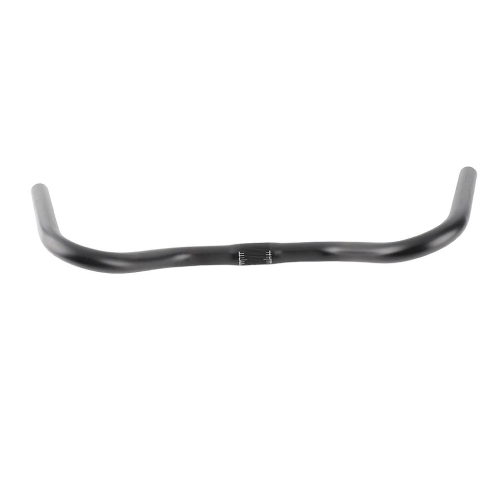 Cycle Handlebar 540mm, Aluminum Alloy Mountain Bike Handlebar with High Strength and Hardness, Fits a 25.4mm Clamp, Accessory for Cycling Enthusiasts
