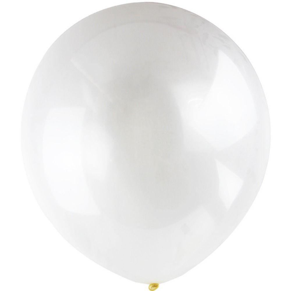 5/10/12/18/36 Inch Clear Balloons Round Helium Globals DIY Latex Balloons  Birthday Party Supplies
