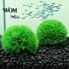 Turtle Safe Tank Decoration Artificial Water Plant, Natural Color Dense Grass Shape Aquarium Plants, Soft Eco-friendly Decor Plastic Fake Plants