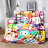 Game Fall guys printed throw blanket—lightweight,soft,warm;versatile blanket all seasons—perfect air-conditioning throw,nap blanket