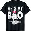 He’S My Boo Halloween Couple Costume T Shirt Size S-5Xl