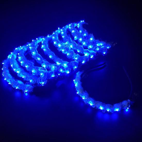 Women's Headband Glow Light Up Beautiful Convenient Thick Thin Hair Decoration for Parties Birthdays Festivals