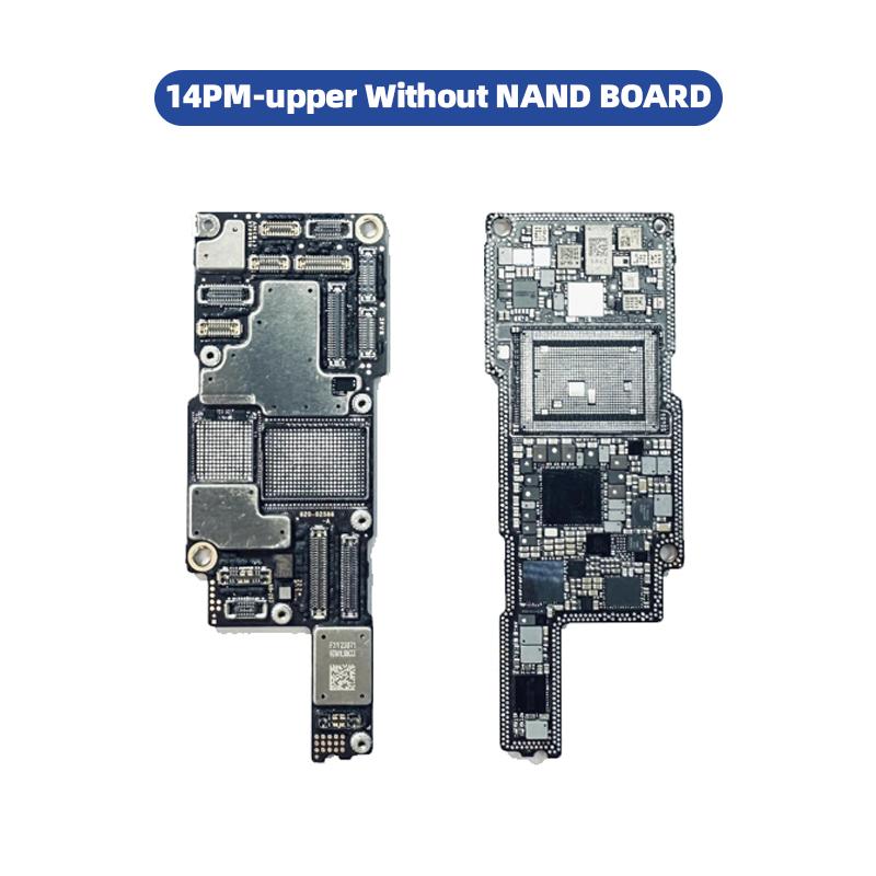 CNC CUT Motherboard For IPhone 1414ProMax 4G 5G Logic Board Polishing CPU AP RF Board 14pro 14Plus Switching CPU Baseband Swap
